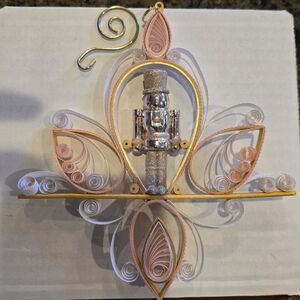 Nutcracker Quilling Ornament-New!!